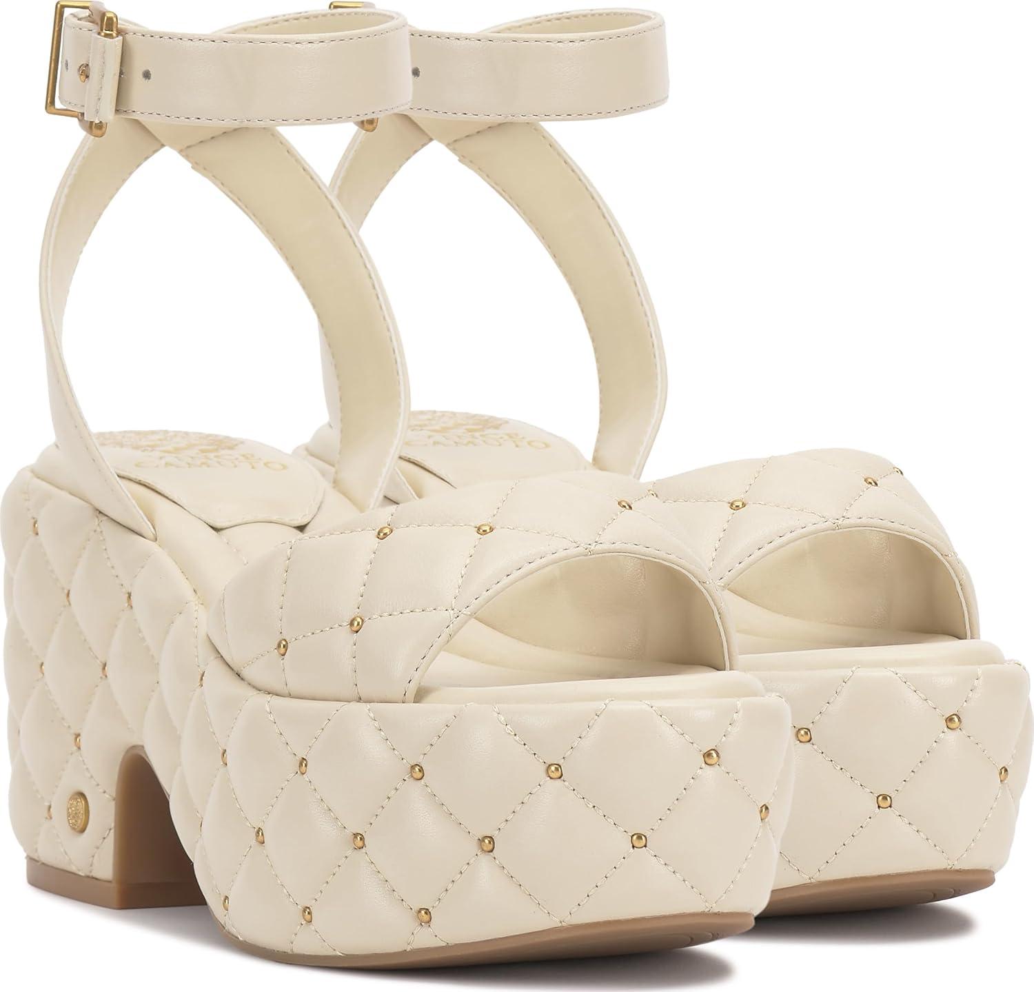 imageVince Camuto Womens Ellah Platform SandalPanna Creme