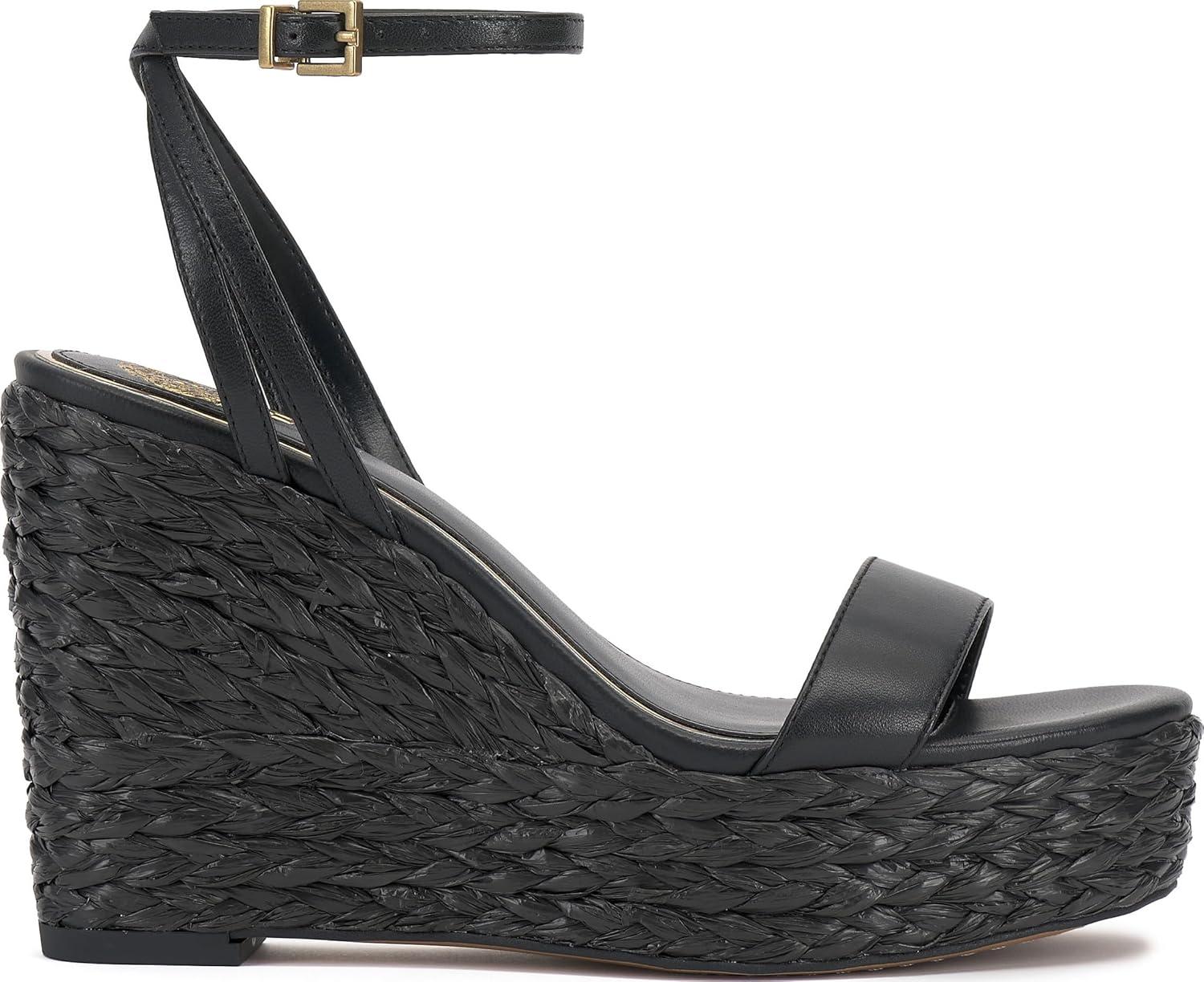 imageVince Camuto Womens Emrey Wedge SandalBlack