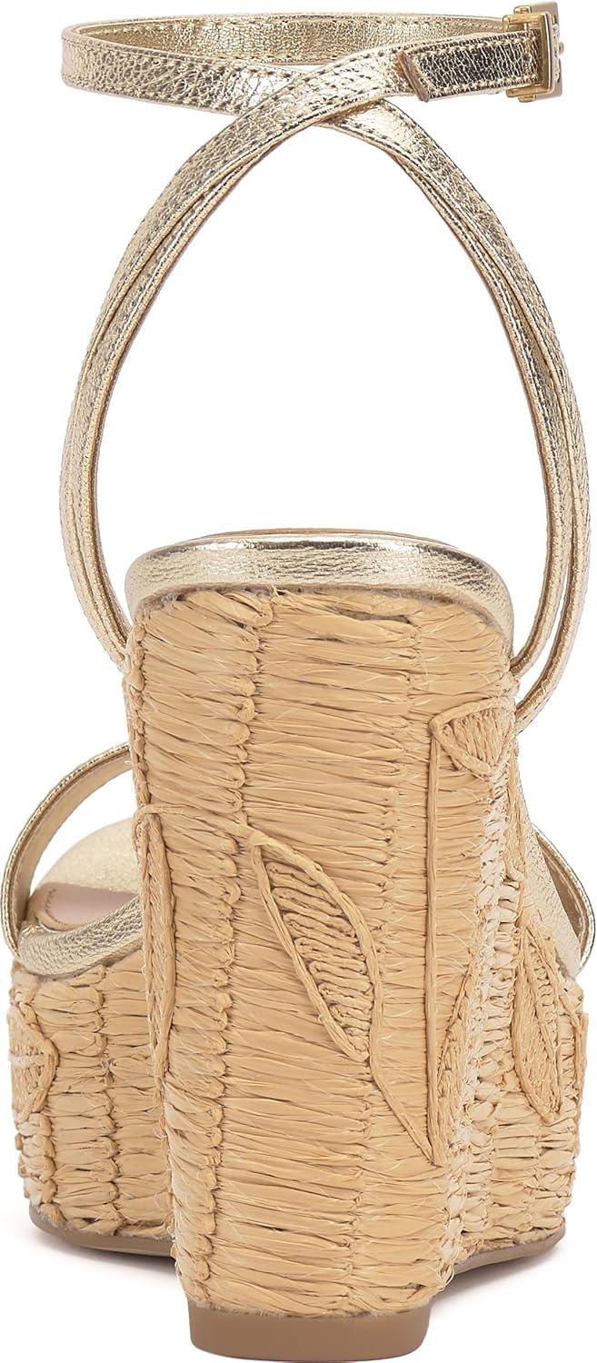 imageVince Camuto Womens Emrey Wedge SandalEgyptian Gold