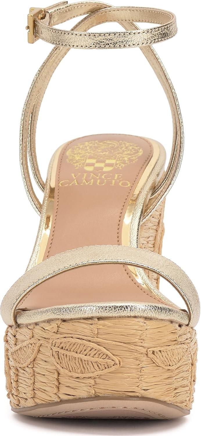 imageVince Camuto Womens Emrey Wedge SandalEgyptian Gold