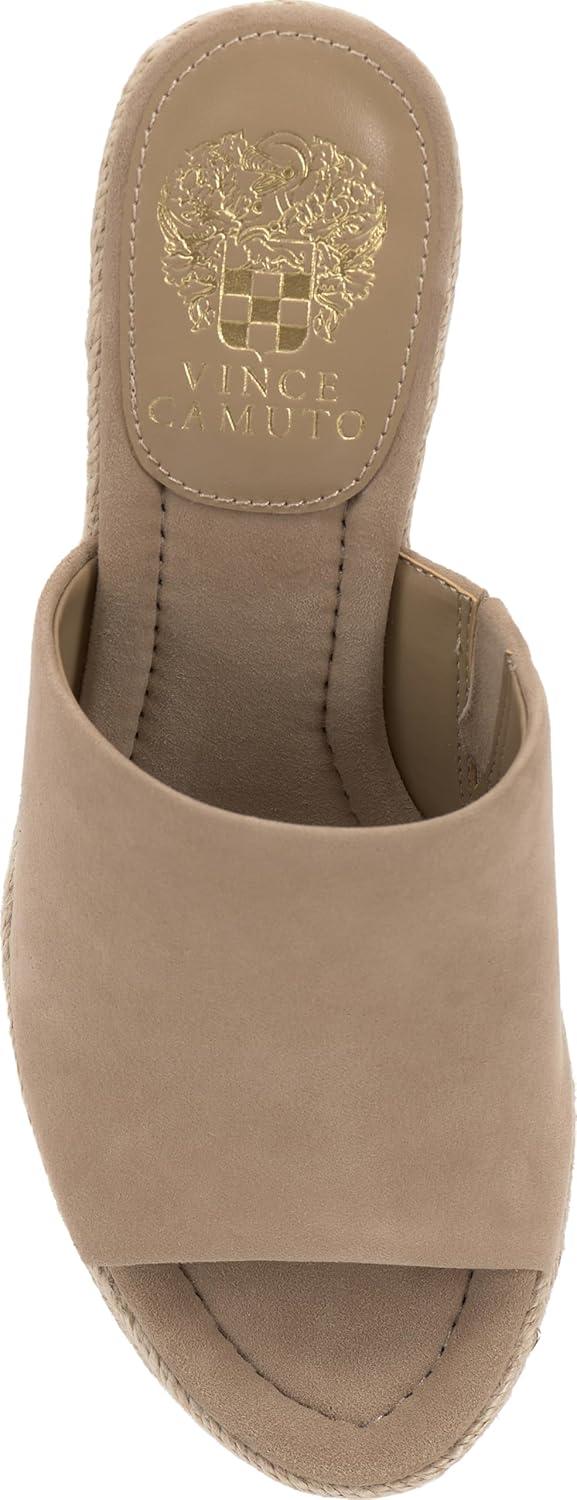imageVince Camuto Womens Fayla Wedge SandalsTortilla Suede