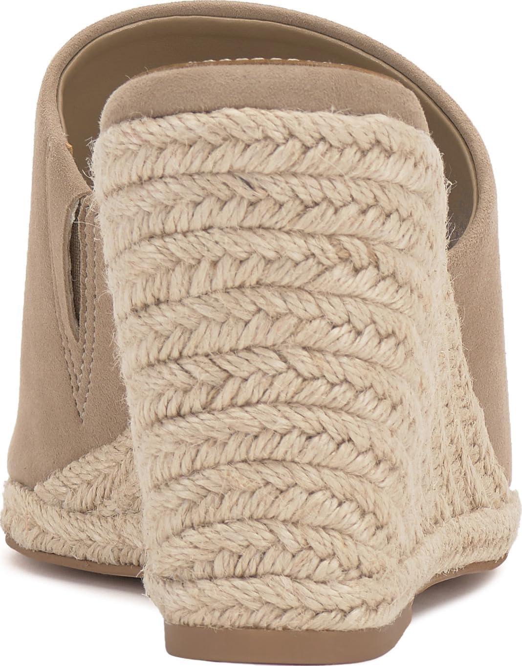 imageVince Camuto Womens Fayla Wedge SandalsTortilla Suede