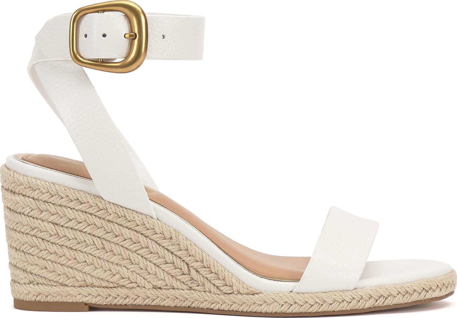 imageVince Camuto Womens Felia Wedge SandalBianco