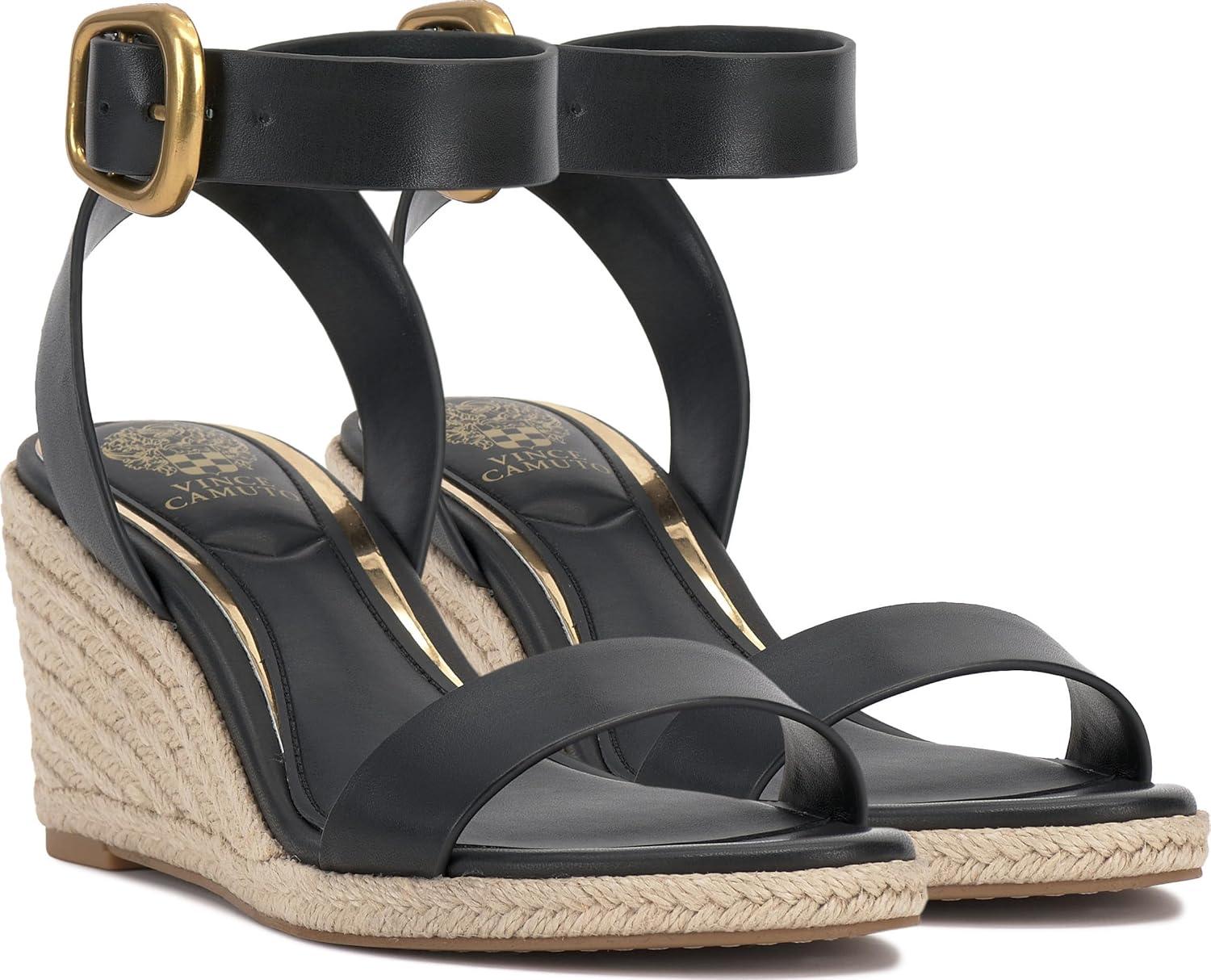 imageVince Camuto Womens Felia Wedge SandalBlack