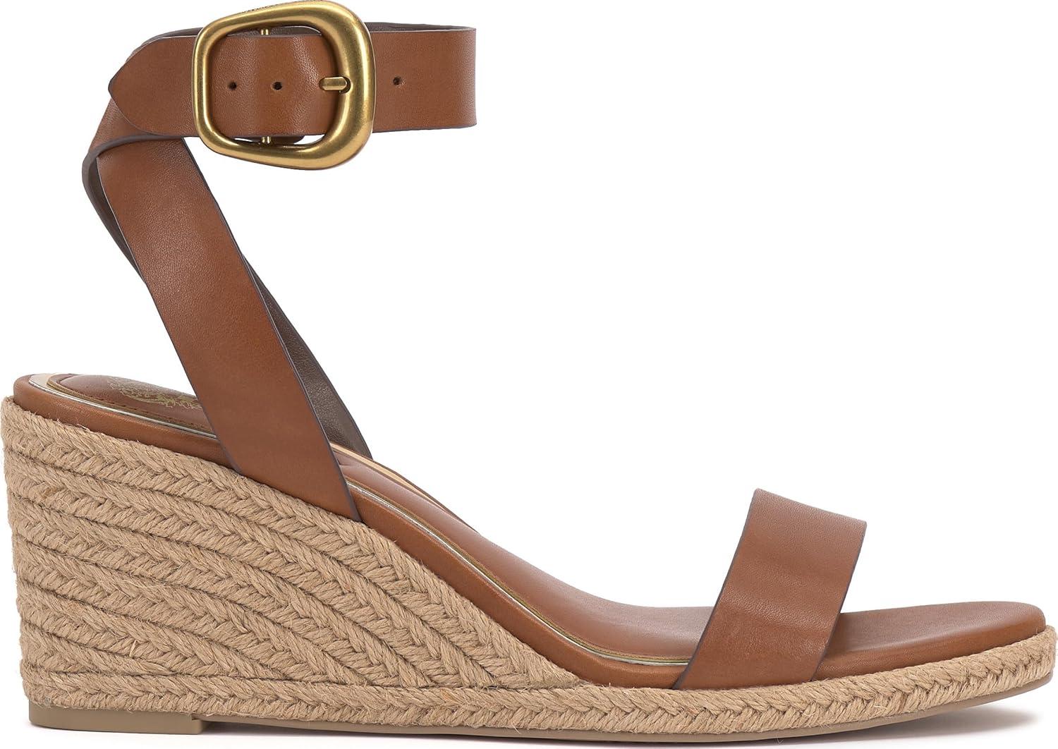 imageVince Camuto Womens Felia Wedge SandalCaramello
