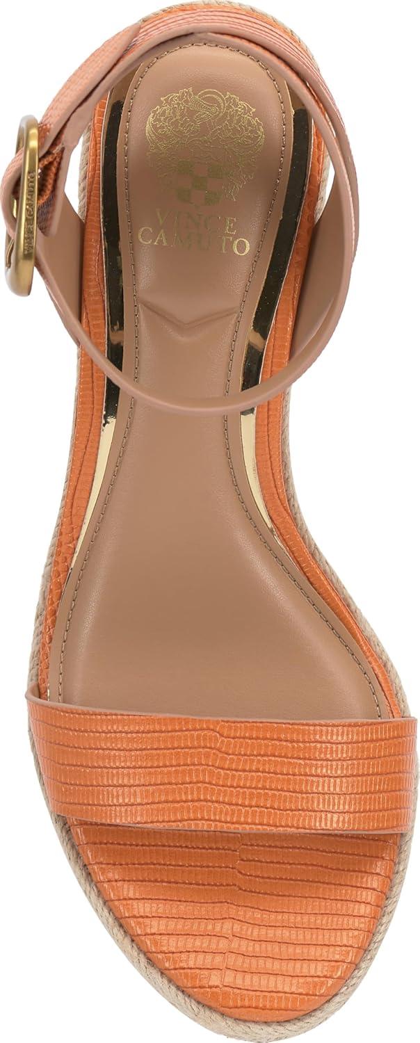 imageVince Camuto Womens Felia Wedge SandalMandarino Lizard Print