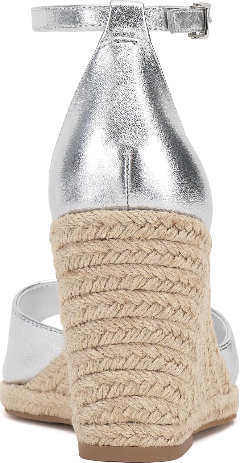 imageVince Camuto Womens Felyn Wedge SandalLux Silver