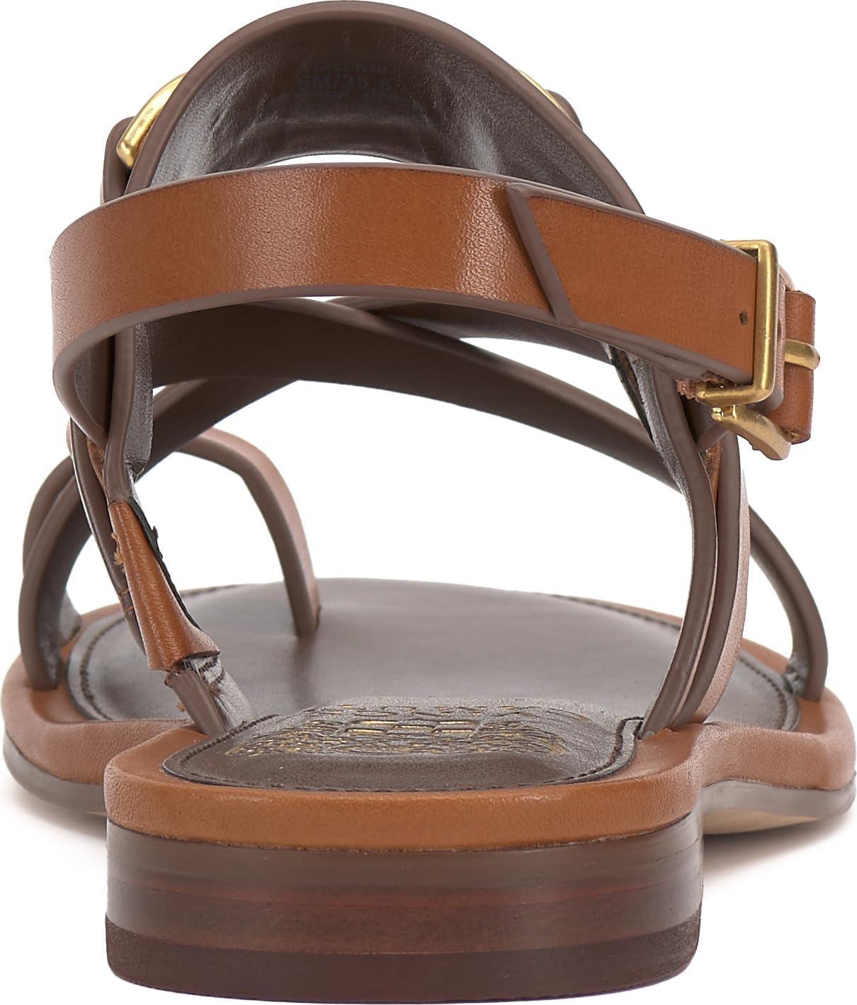 imageVince Camuto Womens Lenni Flat SandalCaramello