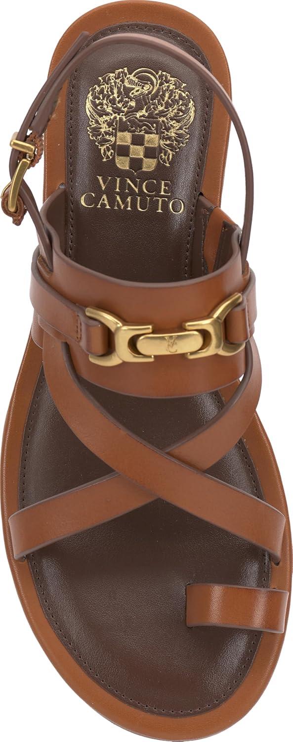 imageVince Camuto Womens Lenni Flat SandalCaramello
