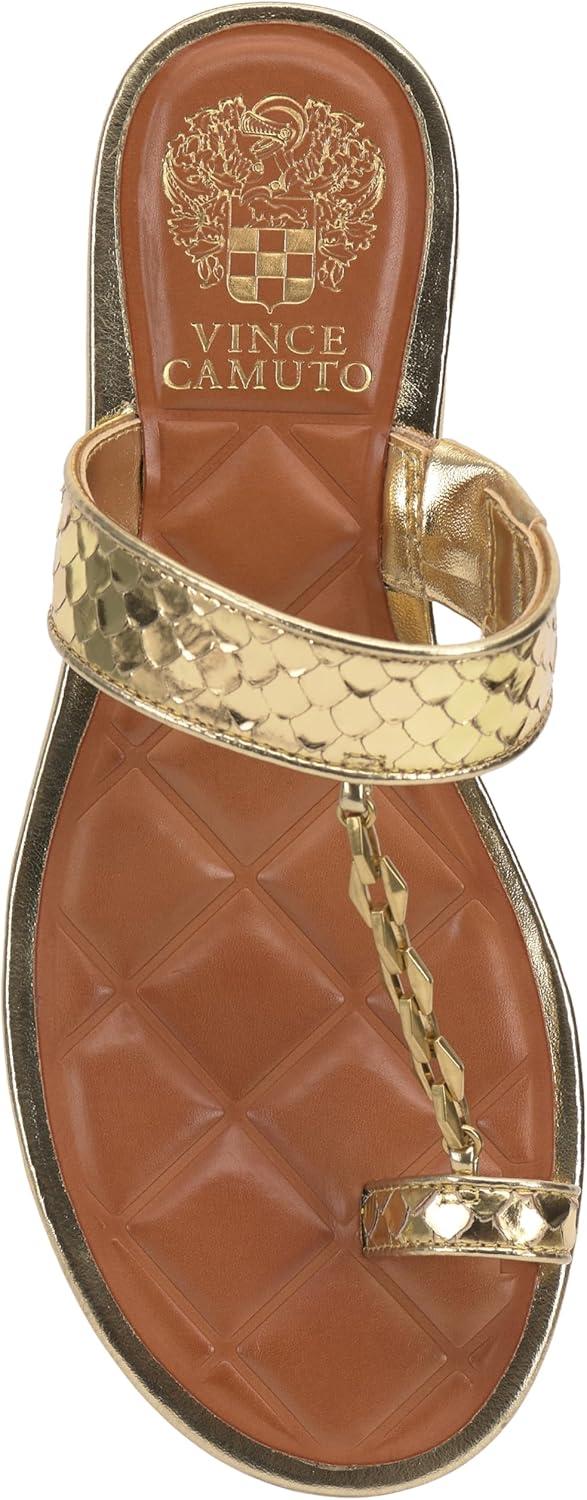 imageVince Camuto Womens Lexiea Flat SandalGrecian Gold