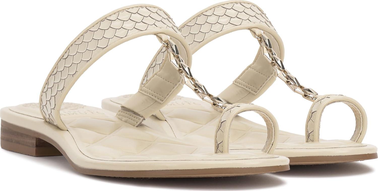 imageVince Camuto Womens Lexiea Flat SandalPanna Creme