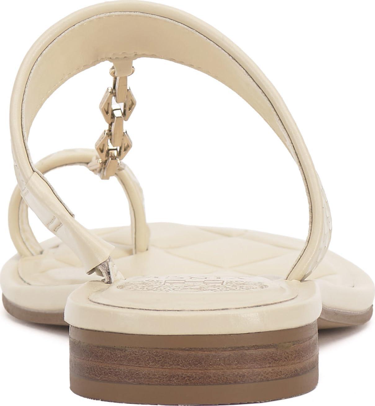 imageVince Camuto Womens Lexiea Flat SandalPanna Creme