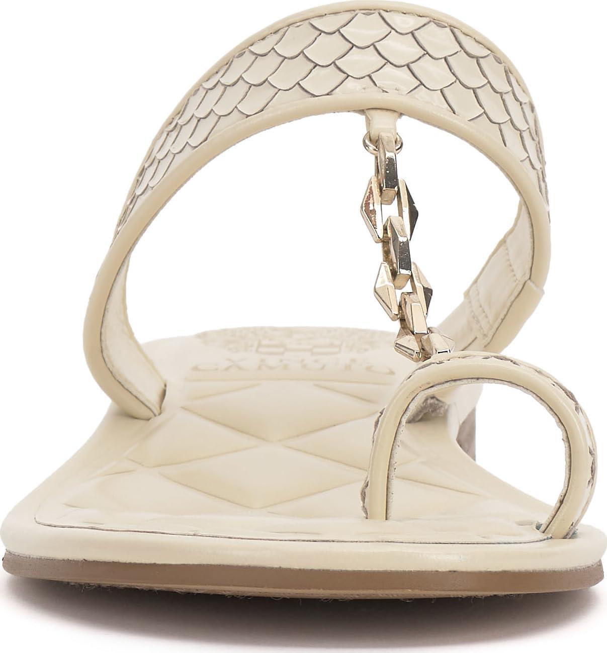 imageVince Camuto Womens Lexiea Flat SandalPanna Creme