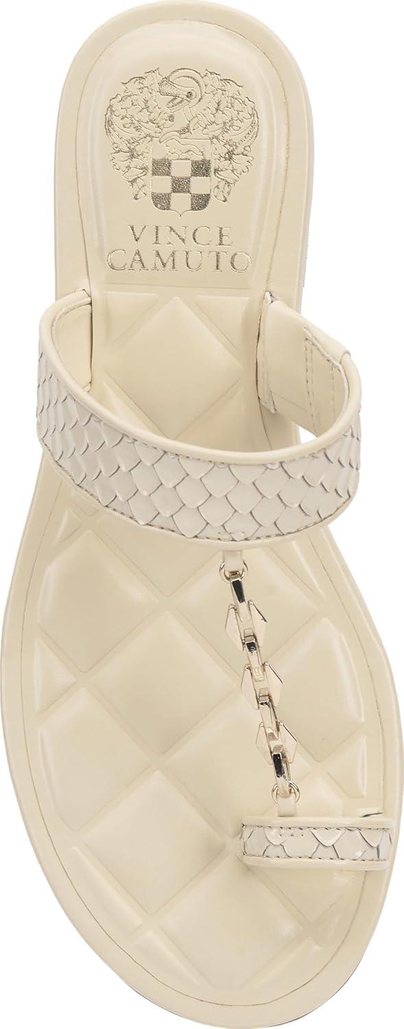 imageVince Camuto Womens Lexiea Flat SandalPanna Creme