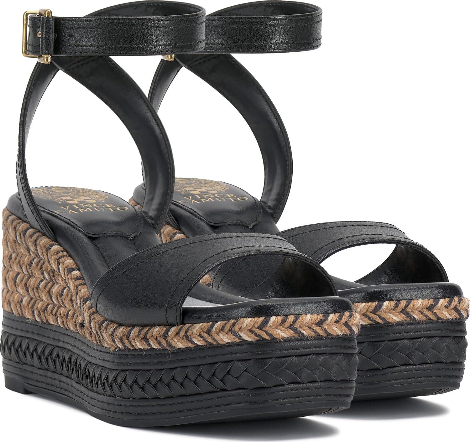 imageVince Camuto Womens Lilla Wedge SandalBlack