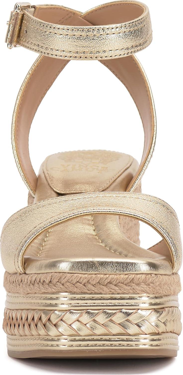 imageVince Camuto Womens Lilla Wedge SandalEgyptian Gold