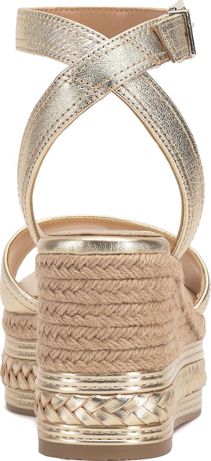 imageVince Camuto Womens Lilla Wedge SandalEgyptian Gold