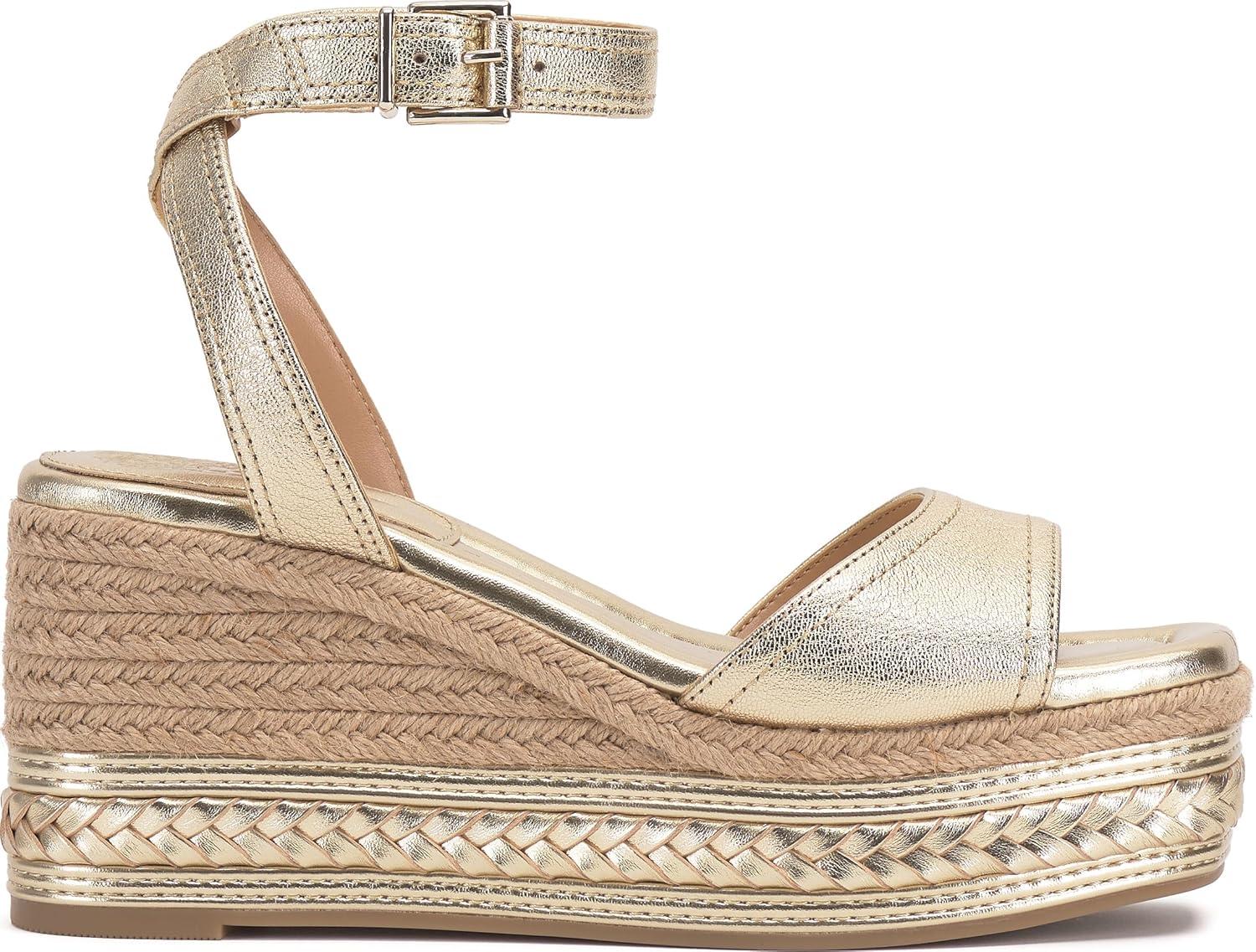 imageVince Camuto Womens Lilla Wedge SandalEgyptian Gold