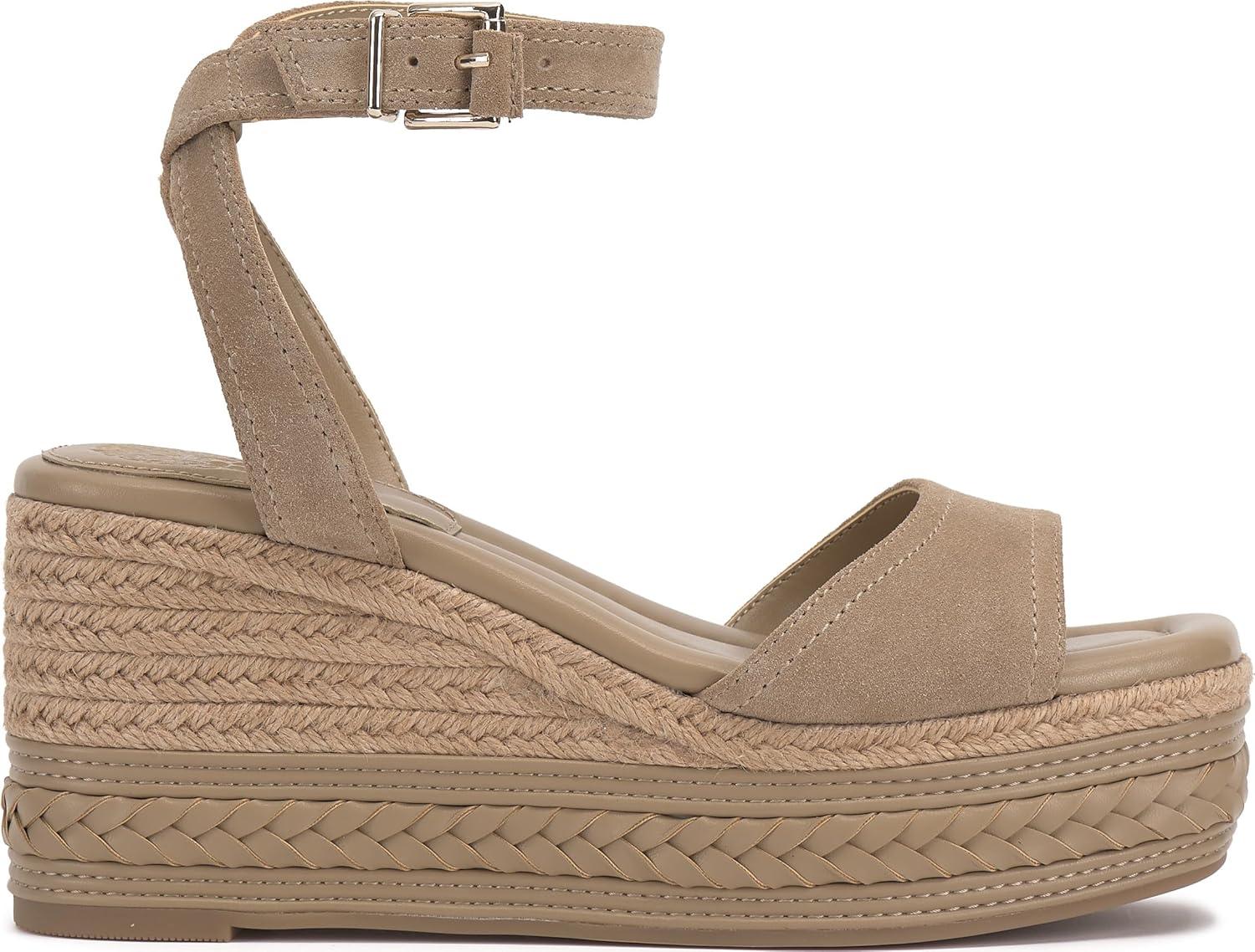 imageVince Camuto Womens Lilla Wedge SandalTortilla Suede