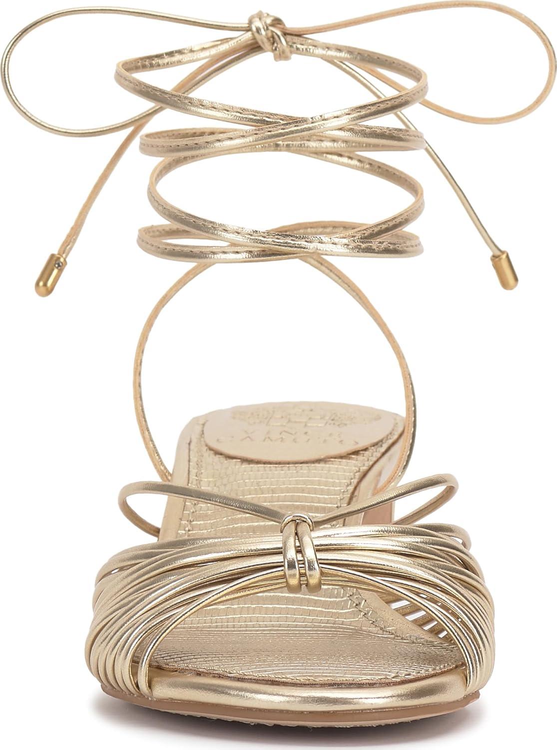 imageVince Camuto Womens Lory Heeled SandalEgyptian Gold Metallic