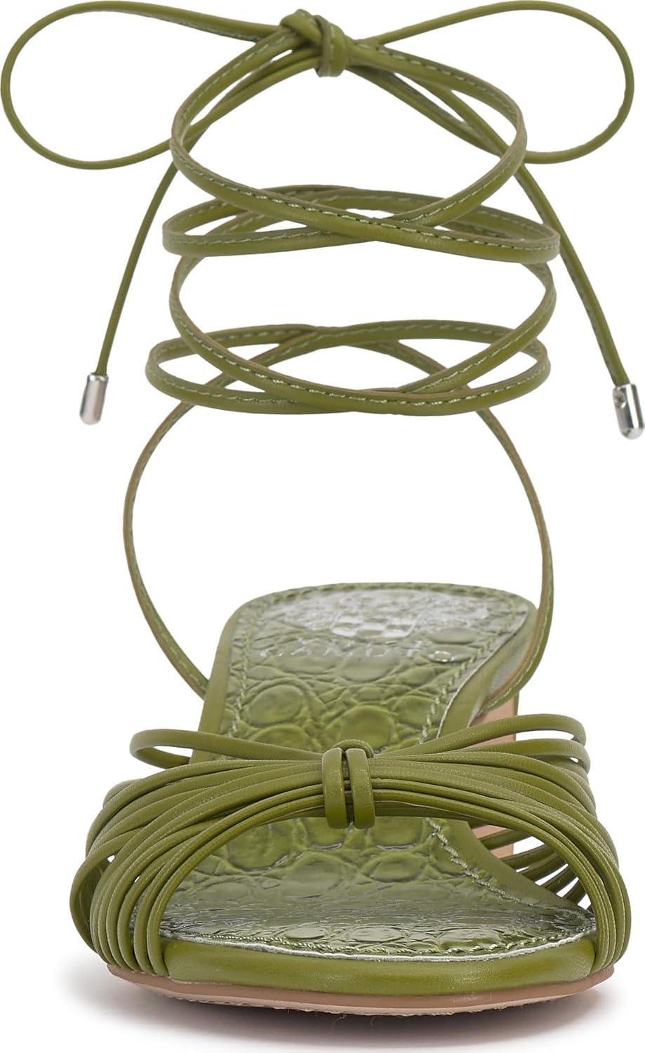 imageVince Camuto Womens Lory Heeled SandalLizard Green