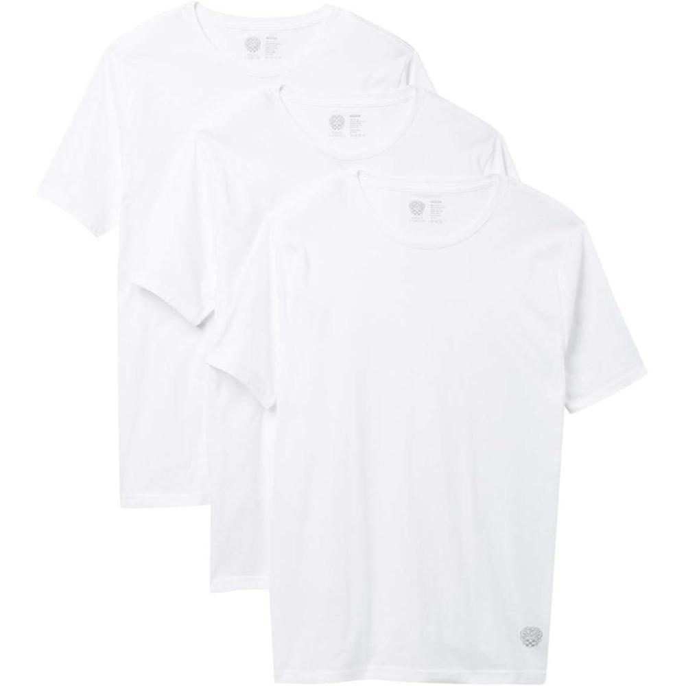 imageVince Camuto Mens Undershirt 4 Pack Cotton Crewneck TShirt Size SXL3pack WhiteWhiteWhite