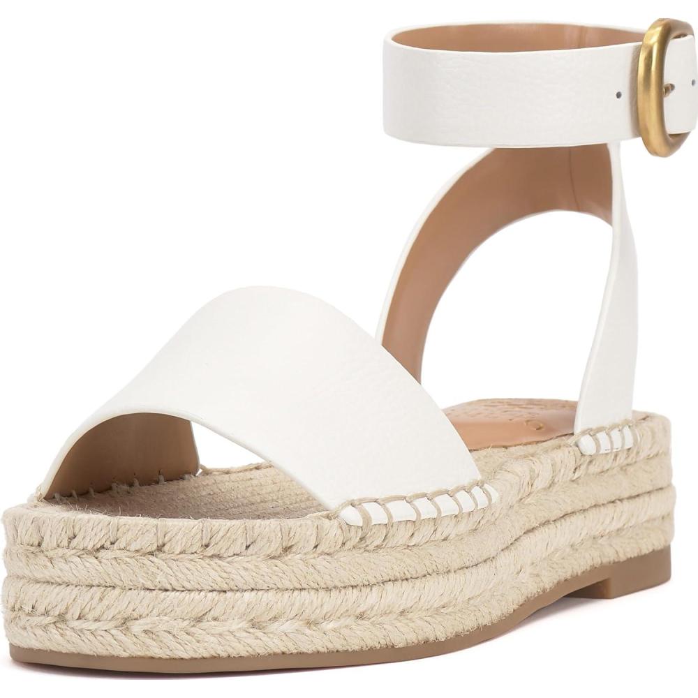 imageVince Camuto Womens Darna Espadrille Wedge SandalBianco