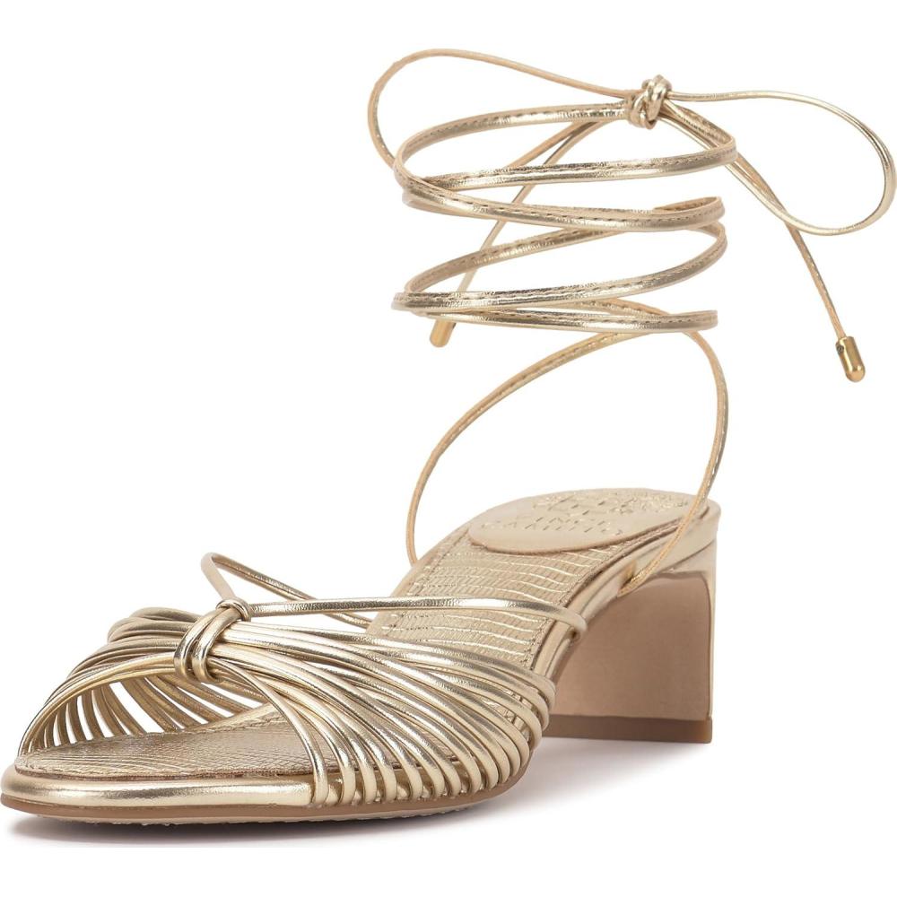 imageVince Camuto Womens Lory Heeled SandalEgyptian Gold Metallic