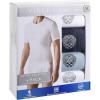 Vince Camuto Men’s Undershirt – 4 Pack Cotton Crewneck T-Shirt (Size: S-XL)(White/Navy/Powder Blue/White)