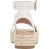 Vince Camuto Women’s Darna Espadrille Wedge Sandal(Bianco)