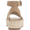 Vince Camuto Women’s Darna Espadrille Wedge Sandal(Tortilla Suede)