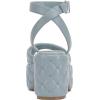 Vince Camuto Women’s Ellah Platform Sandal(Celeste Blue)