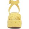 Vince Camuto Women’s Ellah Platform Sandal(Lemoncello)