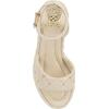 Vince Camuto Women’s Ellah Platform Sandal(Panna Creme)
