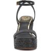 Vince Camuto Women’s Emrey Wedge Sandal(Black)