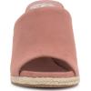 Vince Camuto Women’s Fayla Wedge Sandal, Dark Pale Pink Suede, 6.5