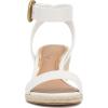 Vince Camuto Women’s Felia Wedge Sandal(Bianco)