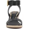 Vince Camuto Women’s Felia Wedge Sandal(Black)
