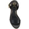 Vince Camuto Women’s Felia Wedge Sandal(Black)