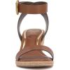 Vince Camuto Women’s Felia Wedge Sandal(Caramello)