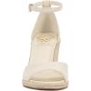 Vince Camuto Women’s Felyn Wedge Sandal(Creamy White)