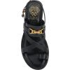 Vince Camuto Women’s Lenni Flat Sandal(Black)