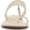 Vince Camuto Women’s Lexiea Flat Sandal(Panna Creme)
