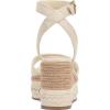 Vince Camuto Women’s Lilla Wedge Sandal(Panna Creme)