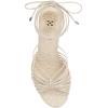 Vince Camuto Women’s Lory Heeled Sandal(Creamy White)