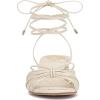 Vince Camuto Women’s Lory Heeled Sandal(Creamy White)