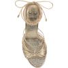 Vince Camuto Women’s Lory Heeled Sandal(Egyptian Gold Metallic)