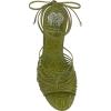 Vince Camuto Women’s Lory Heeled Sandal(Lizard Green)