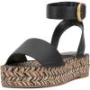 Vince Camuto Women’s Darna Espadrille Wedge Sandal(Black)