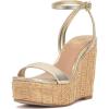 Vince Camuto Women’s Emrey Wedge Sandal(Egyptian Gold)